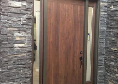 Residential side entry door