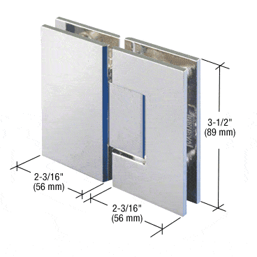 Geneva glass to glass mount hinges