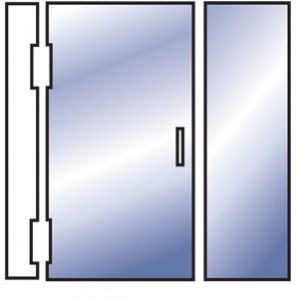 Inline Swing Door and Panel