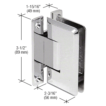 Pinnacle series wall mount hinges