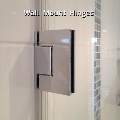 Wall mount hinges