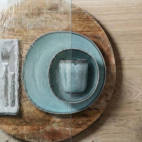 Waterwood textured glass sample