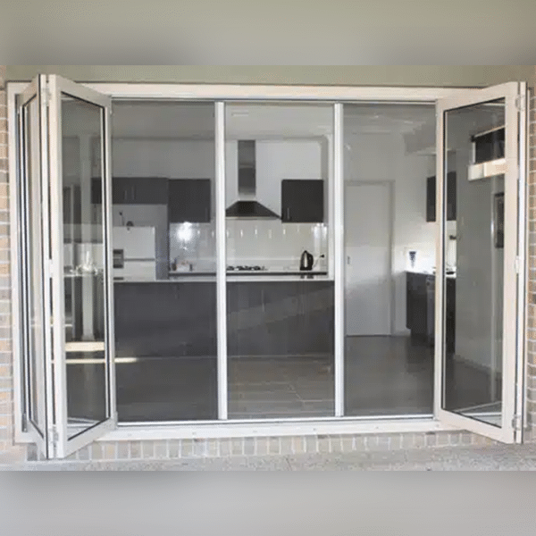 Screened window and door enclosure