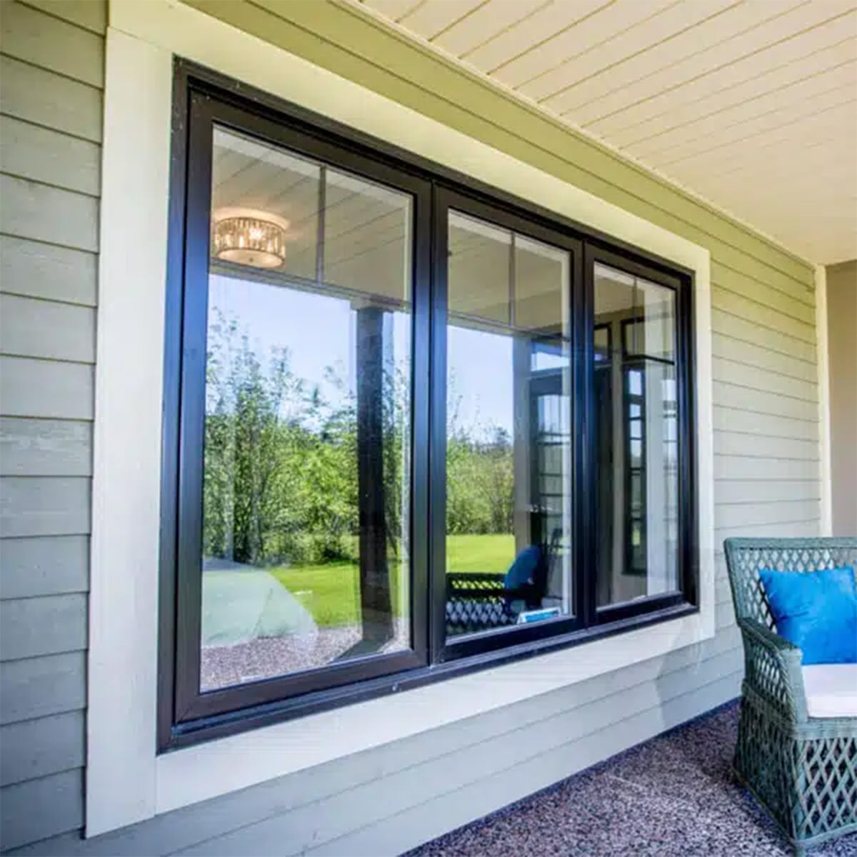 Centennial Glass window installation