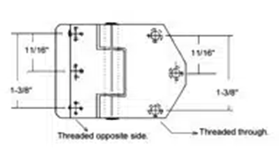 Casement Window Butt Hinge