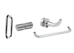Poignées, boutons, porte-serviettes et accessoires