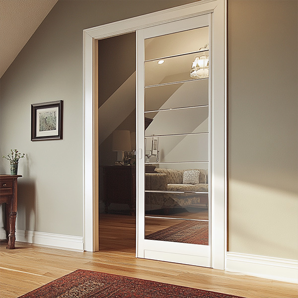 Pocket door frames