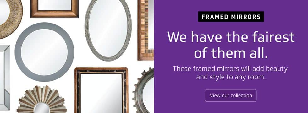 Ottawa Mirrors Mirror Frames, Round Mirror Glass Replacement