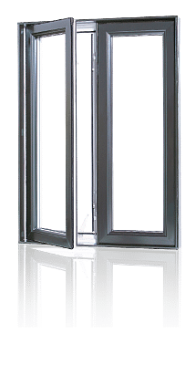 PVC Aluminum Casement Window