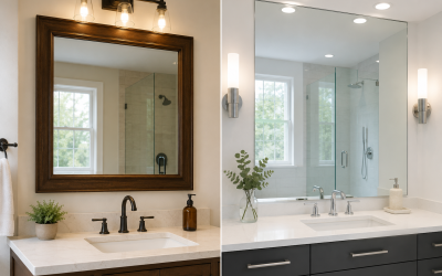 Framed vs Frameless Bathroom Mirrors: Which Is Right for You?