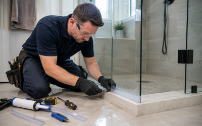 Shower Door Leaking? Sweeps, Seals and Fixes