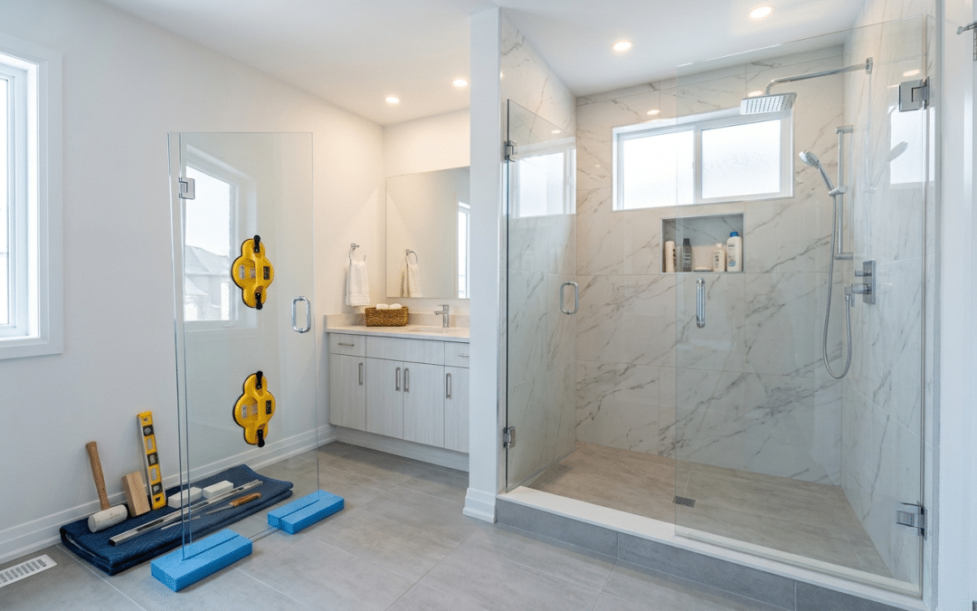 replace shower door glass only